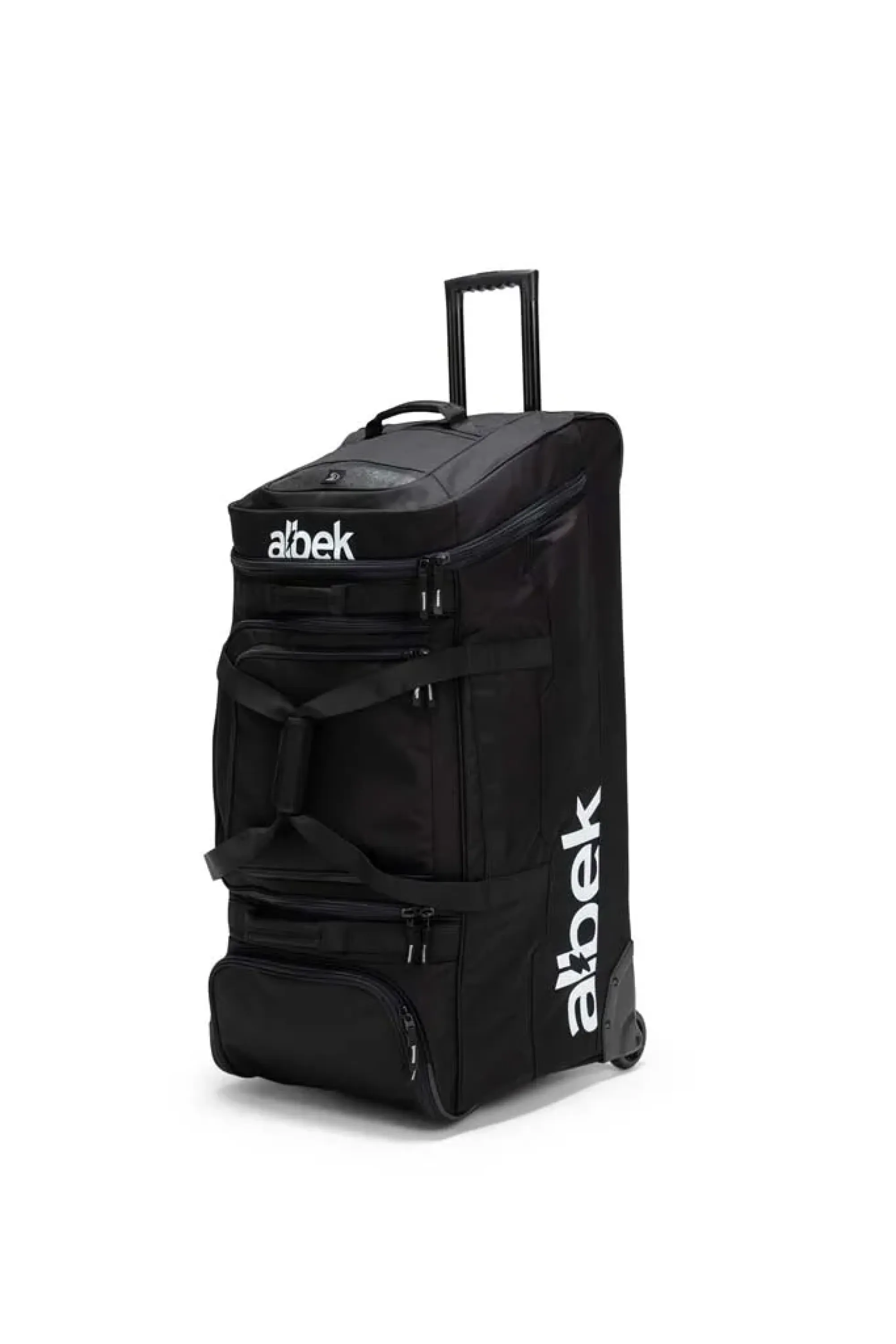 Albek "Meridian Gear Bag" Reisetasche in Rot-Grau